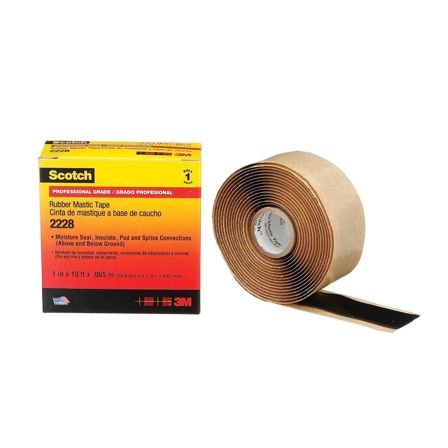 3M™ Scotch® 2228 Rubber Mastic Tape in Electrical