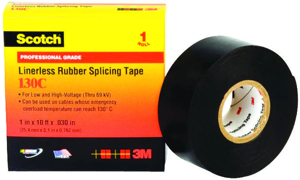 3M Scotch® Linerless Rubber Splicing Tape 130C in Electrical
